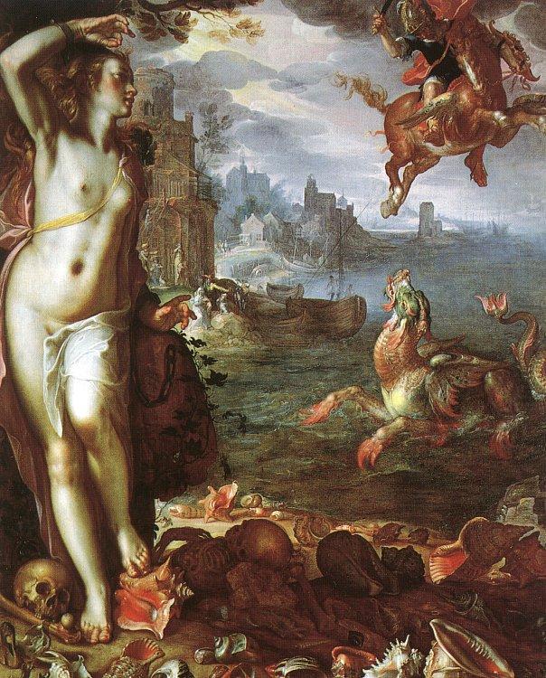 Joachim Wtewael Perseus and Andromeda china oil painting image